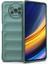 Xiaomi Pocophone X3 Kılıf Optimum Silikon - Koyu Yeşil Dpmah 1