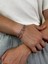 Silver Erkek Üçlü Zincir Bileklik Kadın Paslanmaz Çelik Renk Atmaz Unısex Kararmaz Çelik Bileklik 3