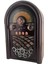Retro Radyo Taşınabilir Bluetooth Speaker ve Hoparlör Ahşap Kaplama Klasik Antika Tarzı Iç ve Dış Mekan Multiband USB Girişli Dekoratif Klasik Radyo R-1950-BTL (Koyu Kahverengi R-1950-BTL) 3
