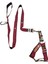 Köpek göğüs tasması minik ırk gezdirme kayışlı set göğüs ölçüsü:25-35cm ayarlamalı gezdirme kayışı:120cm dog harness TB3-8 6