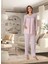 Dvina Effortt Lohusa Pijama Takımı Pembe - 7032 1