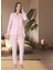 Dvina Effortt Lohusa Pijama Takımı Pembe - 7042 1