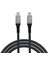 - USB 4 Hızlı Şarj, Data ve Görüntü Aktarım Kablosu - Type USB C Thunderbolt 4/3 Uyumlu, USB 4, 40GBPS Veri Aktarım, 240W Şarj Gücü, 8k 60Hz, 4K 144Hz / 120Hz / 60Hz, Hdr (1 Metre) 1