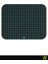 Turkuaz Renkli Dot Nokta Desenli Ergonomik Mouse Pad - 23 cm x 19 cm - Kaydırmaz Taban Ev ve Ofis Kullanımı Fare Altlığı Mousepad 1