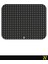 Beyaz Renkli Dot Nokta Desenli Ergonomik Mouse Pad - 23 cm x 19 cm - Kaydırmaz Taban Ev ve Ofis Kullanımı Fare Altlığı Mousepad 1
