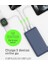 USB C Taşınabilir Şarj Cihazı 20000 Mah, USB Tip C Giriş Çıkış Bağlantı Noktalı 20K Güç Bankası Için USB C - A Kablosu Dahil 2 USB A Bağlantı Noktası - Mavi 3