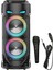 - Taşınabilir Bluetooth Hoparlör Kablosuz Speaker LED Işıklı Ses Bombası Party Box Hoparlör 1