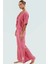 Plaj Şıklığı Dokuma Keten Karışımlı Rahat Pantolon Takım Trend Tasarım Modern Stil 1