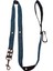 Köpek gezdirme tasması mavi siyah kordon uzunluk:120cm genişlik:2,5cm dog leash B4-3 5