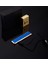 Özel Şık Görünümlü USB Şarjlı Rezistanslı Ince Slim Metal Çakmak (Mavi) Fırsat!!! 3