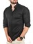 Slim Fit Dar Kesim Pamuklu Spor Gömlek Jakar Kumaş Likralı Gömlek 2500552 1