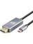 Büro Ev Ofis Network Için 1,8mt Siyah 8k 60Hz Type-C To Dısplay Pvc Kablo 1