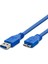 Büro Ev Ofis Için 50CM Mavi Usb3.0 To Note4 Harddisk Kablosu 1