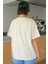 Unisex Pamuklu Butterfly Flowers Ön Baskılı Tasarım Tshirt 4