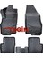 Fiat Punto Evo 2016 3D Havuzlu Paspas Siyah 1