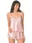 Litae Somon Saten Babydoll Şort Takımı 1