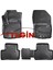 Mitsubishi Outlander Sport 3D Havuzlu Paspas 2021 Siyah 1