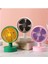 Şık Pembe Mini El ve Masaüstü Fanı, 3 Kademeli Serinletici Ventilatör 5