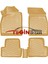 Chevrolet Lacetti 2009 Sonrası 3D Havuzlu Paspas Bej 1