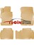 Hyundai Accent Admire 2000-2005 3D Havuzlu Paspas Bej 1
