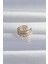 Pirinç Gold Renk Incili Baget Taşlı Earcuff Küpe - Şık Tasarım 1