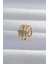 Pirinç Gold Renk Yonca Earcuff Küpe - Trend Ürün 1