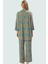 Şık Leopar Desenli Kimono Takım Nefes Alan Polyester Kumaş Görünüm Profesyonel 3