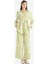 Wide Leg Geniş Bol Paça Desenli Viskon Pantolon D9757AX25SM 1