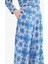 Wide Leg Geniş Bol Paça Desenli Viskon Pantolon D9757AX25SM 4