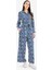 Wide Leg Geniş Bol Paça Desenli Viskon Pantolon D9757AX25SM 1