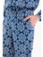 Wide Leg Geniş Bol Paça Desenli Viskon Pantolon D9757AX25SM 4