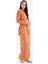 Wide Leg Geniş Bol Paça Desenli Viskon Pantolon D9757AX25SM 2