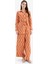 Wide Leg Geniş Bol Paça Desenli Viskon Pantolon D9757AX25SM 3