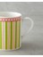 Elora Bone Porselen Kupa 290 ml Yeşil-Turuncu-Pembe 2