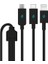 Alumicable Trio Şarj Kablosu 1mt. USB-C, Lightning, Micro USB 1