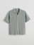 Yeni Sezon Regular Fit Resort Yaka Kisa Kollu Erkek Gomlek - S5QT58Z8 5