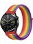 Huawei Watch Gt3 46MM Akıllı Saat Uyumlu Spor Kumaş Desenli Cırt Cırtlı Kordon Kayış 1