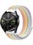 Huawei Watch Gt3 46MM Akıllı Saat Uyumlu Spor Kumaş Desenli Cırt Cırtlı Kordon Kayış 1