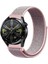 Huawei Watch Gt3 46MM Akıllı Saat Uyumlu Spor Kumaş Desenli Cırt Cırtlı Kordon Kayış 1