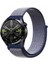 Huawei Watch Gt3 46MM Akıllı Saat Uyumlu Spor Kumaş Desenli Cırt Cırtlı Kordon Kayış 1