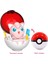 Pokemon Şekil 6 Stilleri Dönüşüm Pokeball Pikachu Piplup Scorbunny Ölçeklenebilir Anime Figürü Bebek Modeli Çocuk Doğum Günü Hediyeleri (Yurt Dışından) 4