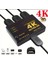 4K Switcher Hdmı Uyumlu Anahtar 3'ü 1 Arada Hd 1080P Video Kablosu Ayırıcı 1x3 Hub Adaptörü Dönüştürücü Ps4/3 Hdtv Pc Tv Kutusu (Yurt Dışından) 2