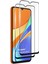 Microsonic Redmi 10A Crystal Seramik Nano Ekran Koruyucu Siyah (2 Adet) 1