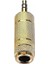 Erkek 3.5 mm Dişi 6.3 mm Metal Jack Gold Gitar Jack 3.5 mm Jack Çevirivi 6.3 mm Dişi 3.5 mm Erkek J 1