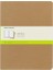 Moleskine Çizgisiz Cahier Not Defteri 3'lü Set Xl Boy Kraft Kahve 1