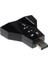 Alfais 4931 7.1 7 Kanal Mikrofon Destekli Çift Girişli Çevirici Harici USB Ses Kartı 1
