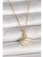 316L Çelik Gold Renk Zincir Zirkon Taşlı Kuğu Model Kadın Kolye - Modern Çözüm - Minimal Tarz 1