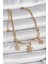 316L Çelik Gold Renk Sallantı Kar Tanesi Model Kadın Bileklik - Modern Çözüm - Cool Stil 1