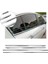 Fiat Egea Uyumlu 2015-2019 Krom Cam Çıtası 4 Parça Paslanmaz Çelik 1
