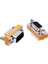Null Modem Db9 Erkek D-Sub 9 Pin Dişi Seri Port Null Modem RS232 Adaptörü 2